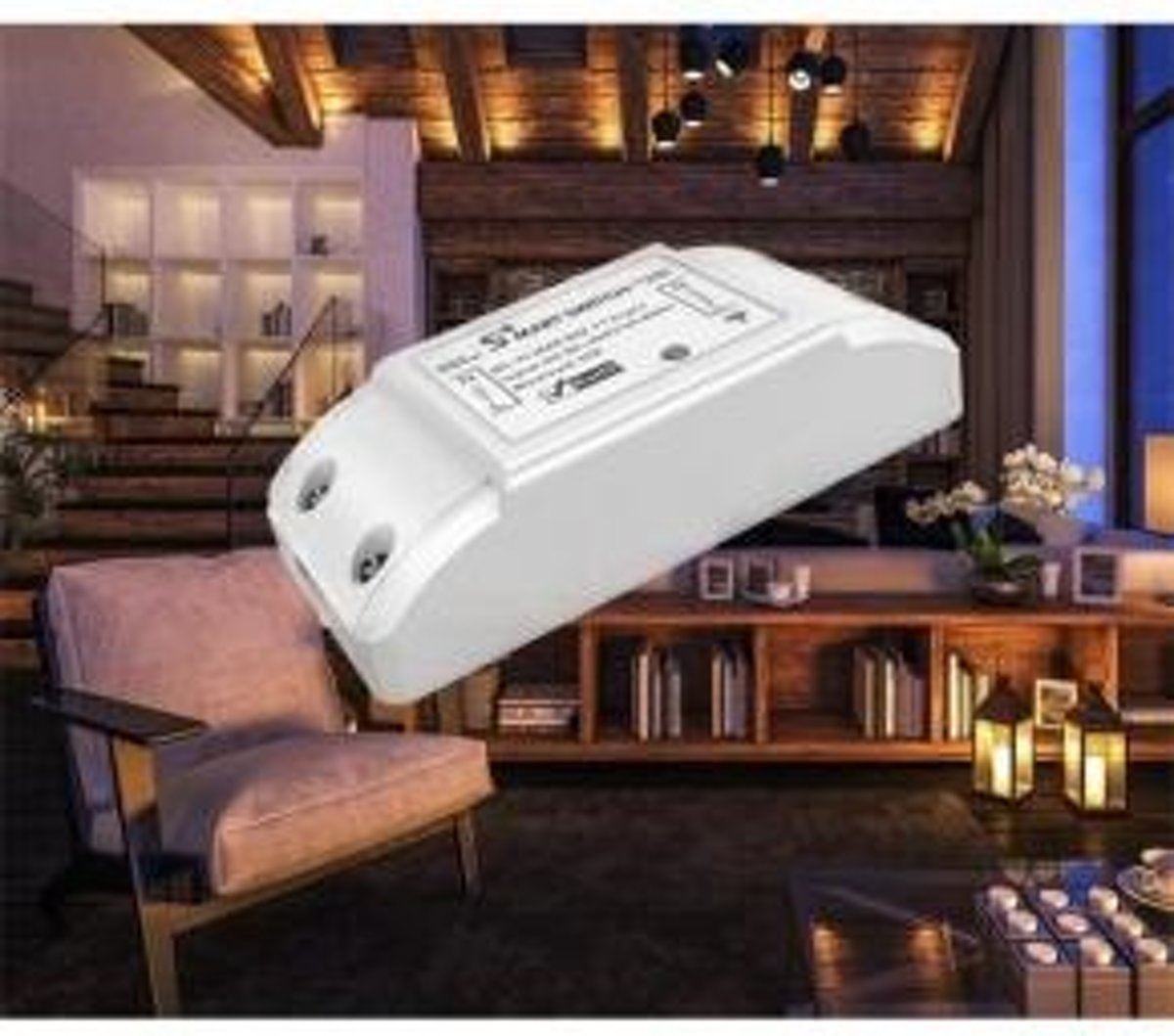 WOOX R4967 Smart WiFi switch powered by TUYA [10A, 2300W, 100-240VAC 50-60Hz, Wi-Fi]